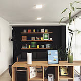 LED світильник Back вбудований квадратний VIDEX 26W 5000K, фото 5