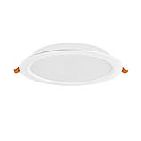 LED світильник Back вбудований круглий VIDEX 26W 5000K, фото 2