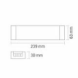 Блок живлення для LED стрічки VIDEX DC12V 33.3A 400W IP20 (VL-LST-P400-12V), фото 7