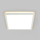 LED світильник з декоративною підсвіткою квадратний VIDEX DL3S 24W 4000K Білий, фото 5