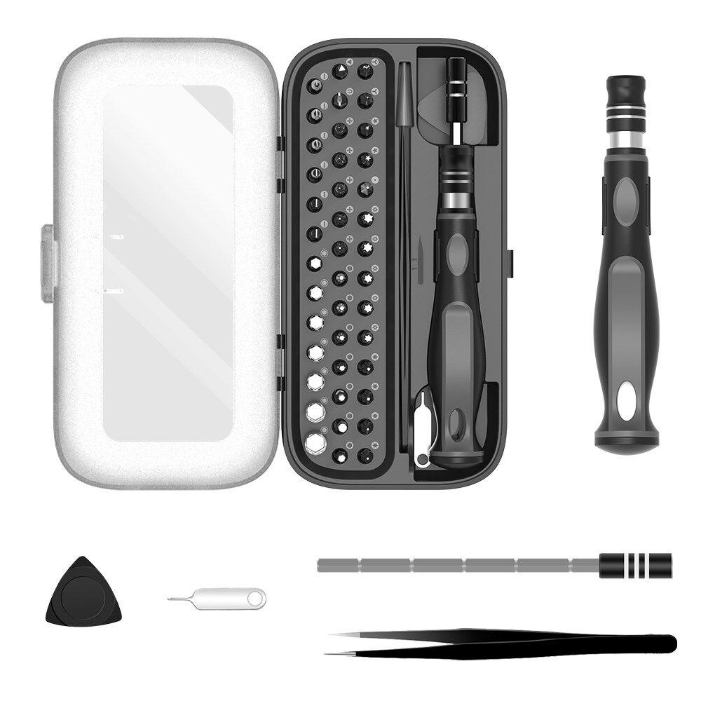 Багатофункційний набір викруток для телефонів планшетів прецизійних 48in1 KS-840059. Black, фото 1