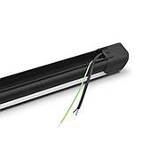 LED світильник лінійний VIDEX 36W 0.6М 5000K 220V чорний, фото 5