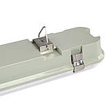 LED світильник IP65 лінійний під лампу 2хТ8 VIDEX 0,6М 220V, фото 7
