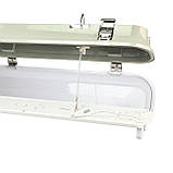 LED світильник IP65 лінійний під лампу 2хТ8 VIDEX 0,6М 220V, фото 10