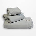 Подарунковий набір рушників Pupilla Bernini з бахромою Туреччина колір св.сірий