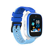Смарт годинник дитячий HAVIT HV-KW12 IP68, GPS, 4G Blue, фото 3