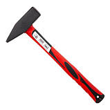 Молоток 1000г ручка з фібергласу INTERTOOL HT-0210, фото 2