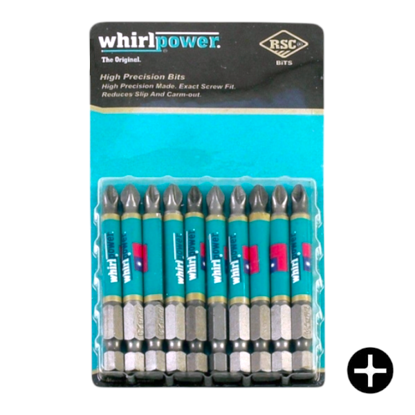 Біта WhirlPower PH2х70мм 10шт/уп для шуруповертів, дрилей