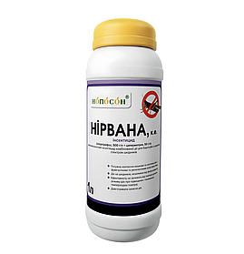 Інсектицид Нірвана КС (Хлорпірифос 500 г/л +  циперметрин 50 г/л) Нопосон 1 л