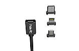Кабель магнітний HAVIT HV-H635 Lightning 1м, фото 3