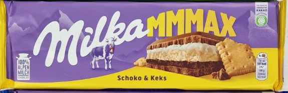 Шоколад Milka MMMax Choco & Keks 300 г., фото 1