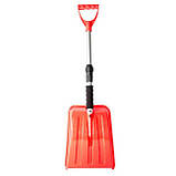 Лопата для снігу автомобільна телескопічна 68-87 см INTERTOOL AT-0132, фото 2