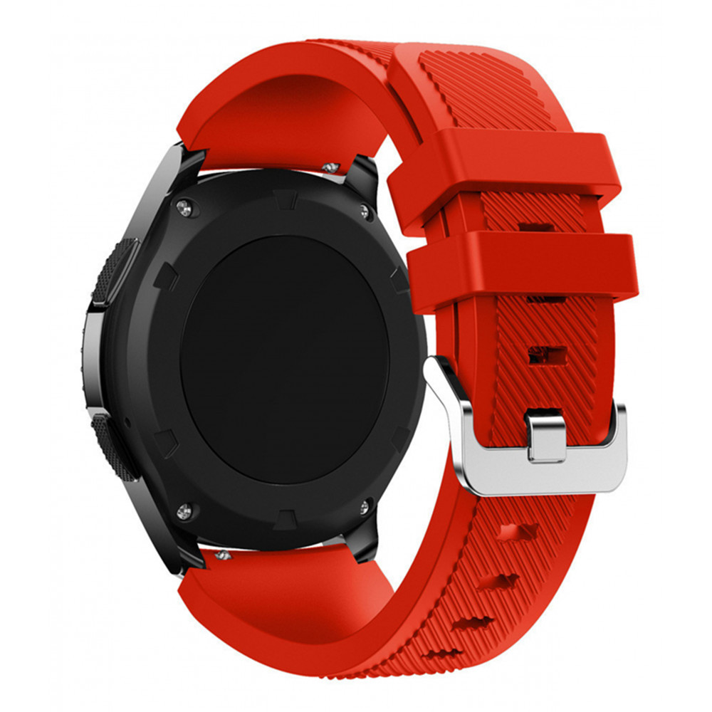 Ремінець Silicone Band Універсальний 22 mm — Red, фото 1