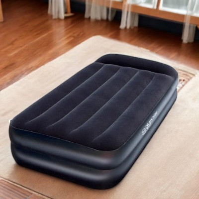 Надувне ліжко з насосом Pillow Rest 99*191*42 см Іntex 64122