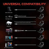 Ігрові навушники з мікрофоном HAVIT HV-H2010d RGB Black, фото 7