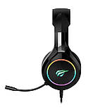 Ігрові навушники з мікрофоном HAVIT HV-H2232d USB + 3.5мм, фото 2