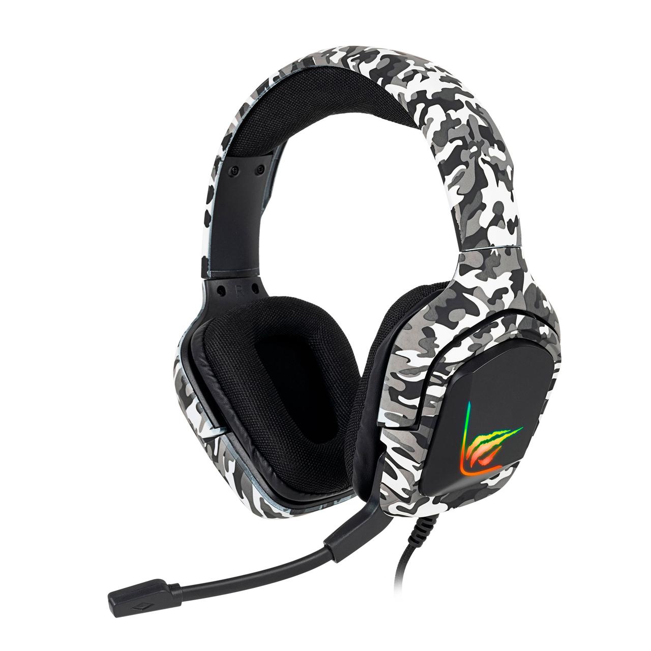 Ігрові навушники з мікрофоном HAVIT HV-H653d Camouflage, фото 1
