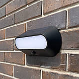 LED світильник автономний настінний IP54 VIDEX VL-BHSO-001-S 500Lm 5000K, фото 9