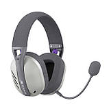 Бездротові ігрові навушники HAVIT Fuxi-H3 Gray, фото 2