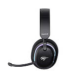 Бездротові ігрові навушники HAVIT Fuxi-H7 Black, фото 4