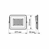 LED прожектор VIDEX F2e 100W 5000K, фото 5
