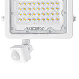 LED прожектор VIDEX F2e 30W 5000K з датчиком руху та освітленості, фото 4
