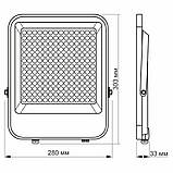 LED прожектор VIDEX PREMIUM F2 150W 5000K, фото 4