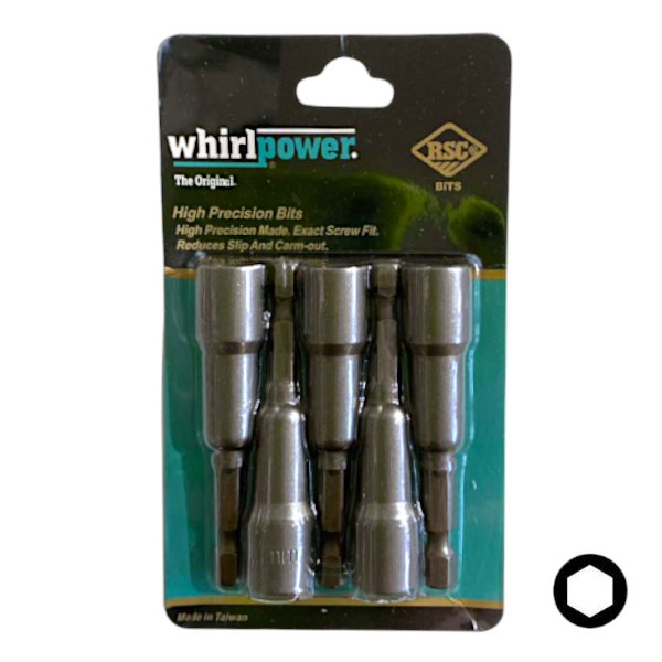 Біта торцева WhirlPower HEX 8х48мм