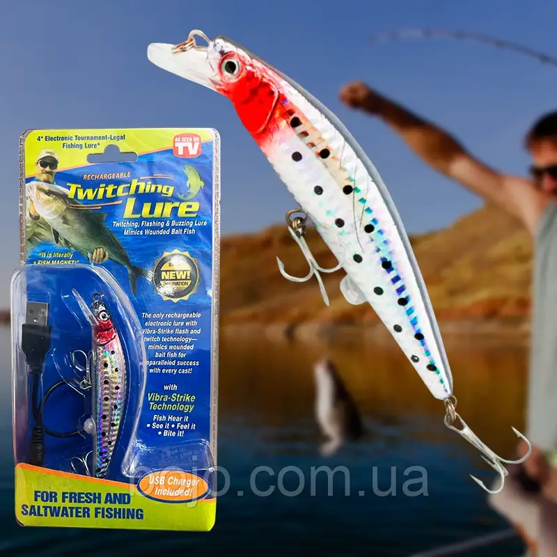 Рибка воблер Twitching Lure приманка для лову хижих риб