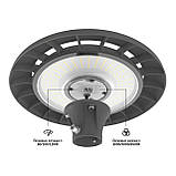 LED світильник парковий VIDEX SLP01 IP65 120W 16800Lm 3000/5000/6500K 220V, фото 4