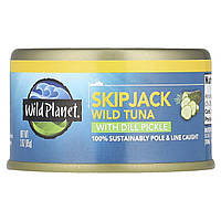 Wild Planet, SkipJack Wild Tuna with Dill Pickle, 3 oz (85 g)