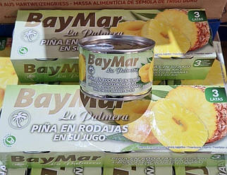 Консервовані ананаси  BayMar  227 г.