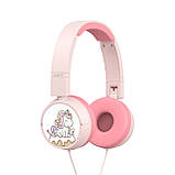 Навушники дитячі дротові накладні HAVIT H231d Pink, фото 2
