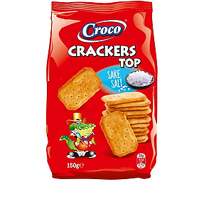 Крекер Croco Crackers підсолений 150 г