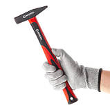 Молоток 300г ручка з фібергласу INTERTOOL HT-0203, фото 5