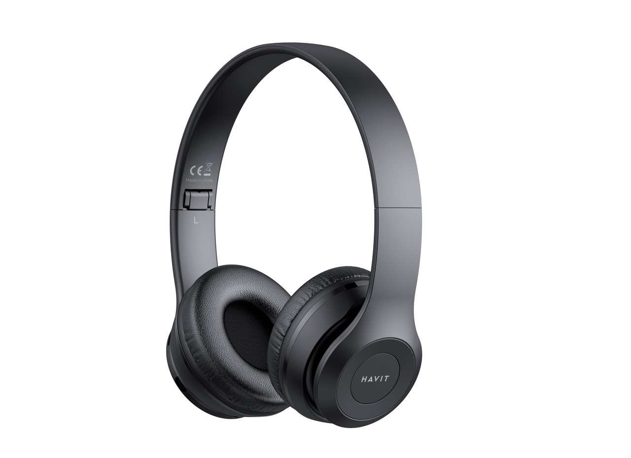 Навушники накладні бездротові HAVIT HV-H632BT Black, фото 1