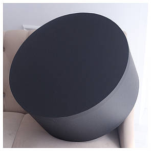 Кругла коробка d= 65 h= 30см чорна