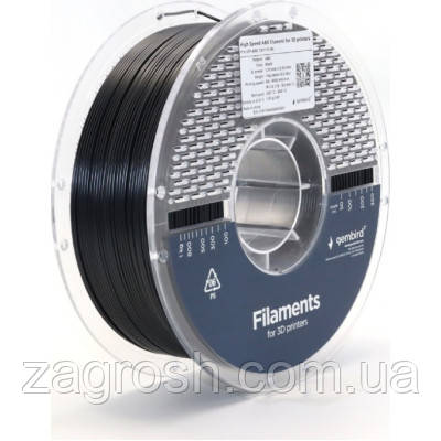 Promo Ціна! Пластик для 3D-принтера Gembird ABS High Speed 1.75 мм, black (3DP-ABS1.75HY-01-BK) - тільки на ZaGrosh.com.ua, фото 1