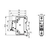 Автоматичний вимикач RS6 1п 32А 6кА С VIDEX RESIST, фото 4