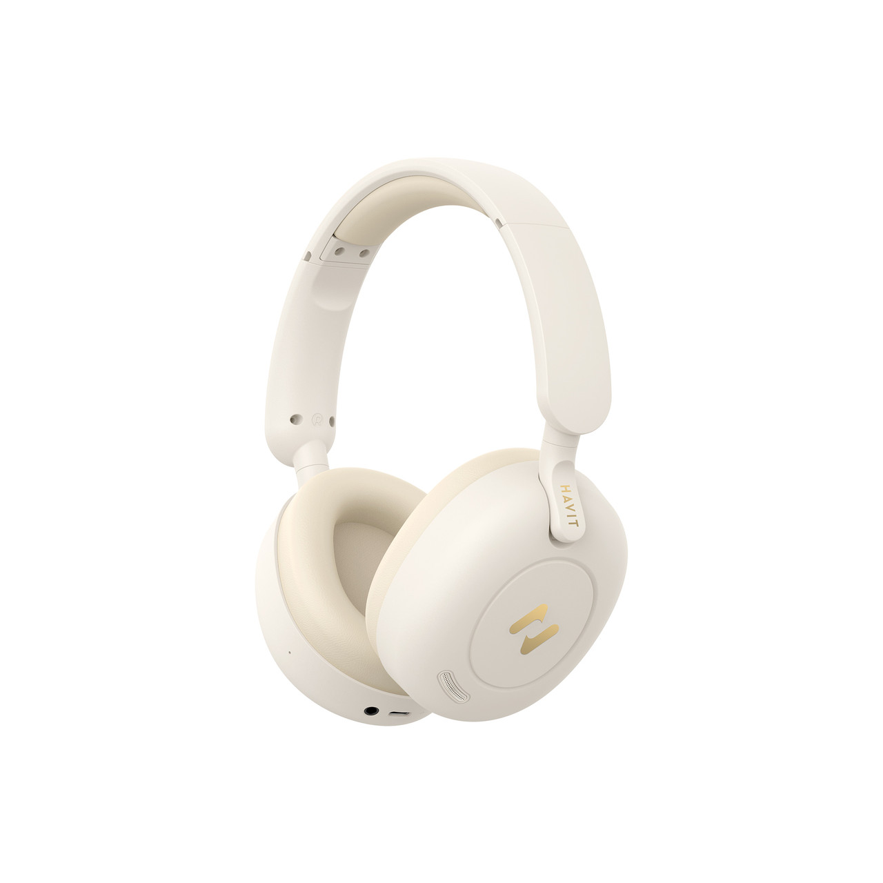 Навушники накладні бездротові HAVIT HV-H655BT PRO ANC Beige, фото 1