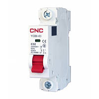 Диференційне реле YCB9RL-100, 32А, 1P+N, 6kA, 30mA