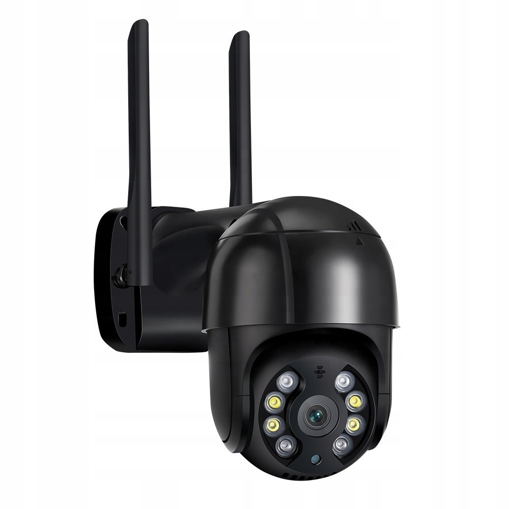 Вулична камера IP Wi-Fi А8 4mp камера відеоспостереження чорна