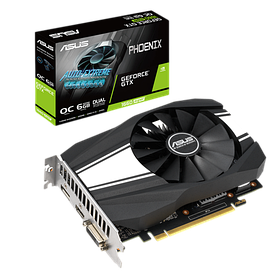 Відеокарта GeForce GTX 1660 Super 6GB Asus Phoenix OC (PH-GTX1660S-O6G) Б/В