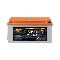Акумулятор LP LiFePO4 12,8V - 160 Ah (2048Wh) (BMS 100A/80А) пластик Smart BT