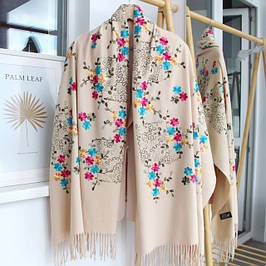 Кашемірові шарфи з вишивкою "Магія природи"