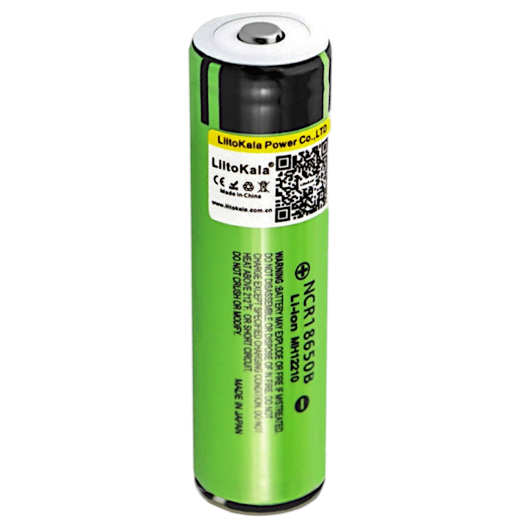 Акумулятор літій-іонний 18650 LiitoKala 34B-JT 3400mAh 3.7V