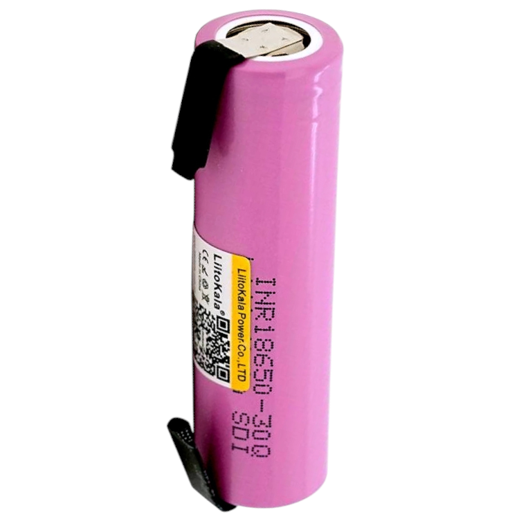 Акумулятор літій-іонний 18650 LiitoKala Lii-30Q-N 3000mAh 3.7V (з конт. під паяння)