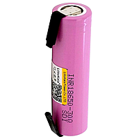 Акумулятор літій-іонний 18650 LiitoKala Lii-30Q-N 3000mAh 3.7V (з конт. під паяння)