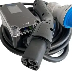 Зарядний пристрій для електромобіля Eveus Pro 32A NACS  7.4 кВ WiFi (Tesla)