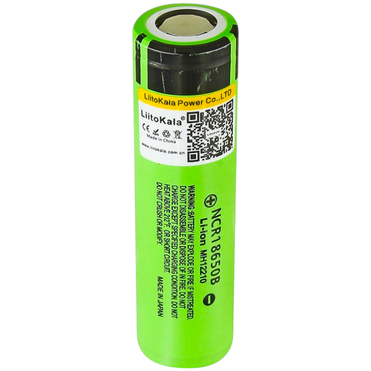Акумулятор літій-іонний 18650 LiitoKala 34B 3400mAh 3.7V (без захисту)